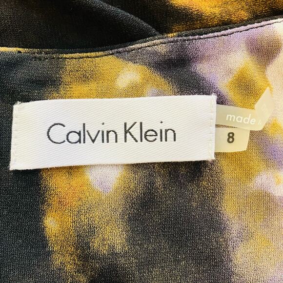 New Calvin Klein Multicolor Dress Size 8 - Picture 4 of 5